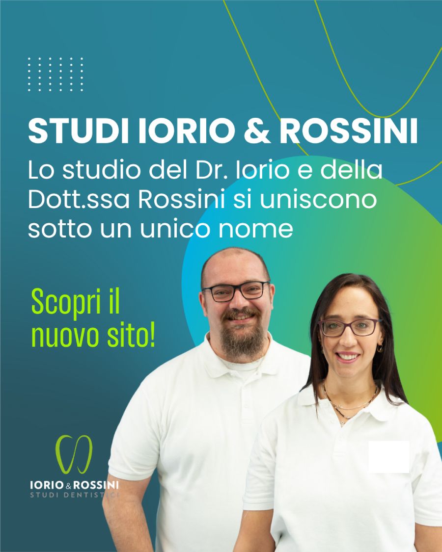 Lo studio del Dr. Ioro e della Dott.ssa Rossini si uniscono sotto un unico nome